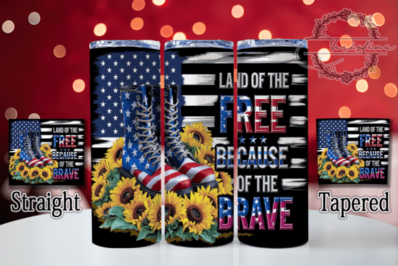 Download Land of the Free Tumbler Wrap - Land of the free tumbler Collection