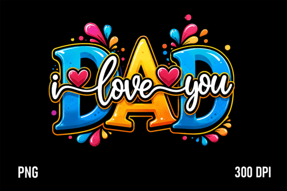 Download I Love You Dad Fathers Day PNG - Fathers day png Collection