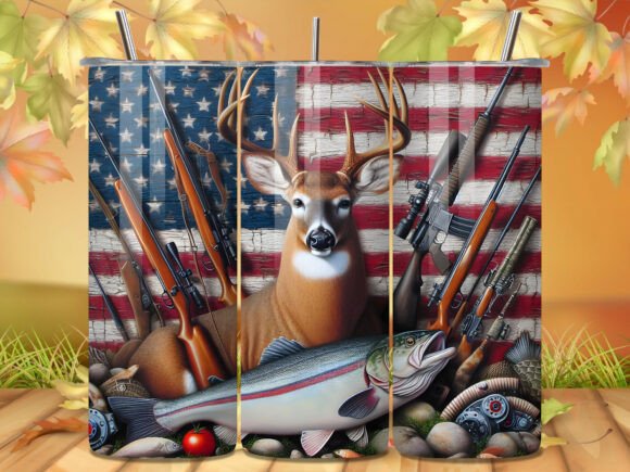 Download Deer Hunter Fisherman Tumbler Wrap - Fisherman tumbler wrap Collection