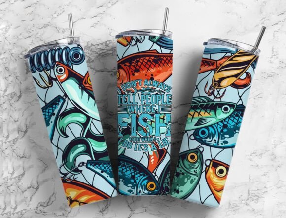 Download Funny Fishing, Fisherman Tumbler Wrap 20 - Fisherman tumbler wrap Collection
